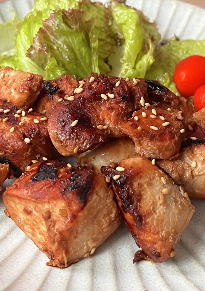 油不使用♪ささみの焼肉のタレ炒め-レシピのメイン写真