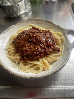 赤味噌のコク旨ミートソース-レシピのメイン写真