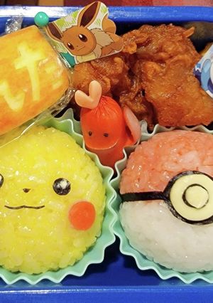 ピカチュウおにぎり弁当！②-レシピのメイン写真