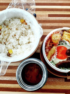 高校生男子お弁当22年10月11日-レシピのメイン写真