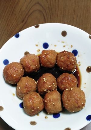 肉団子の甘辛煮-レシピのメイン写真