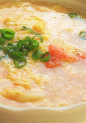 明太チーズ半熟卵のとろ~りあったかうどん-レシピのメイン写真