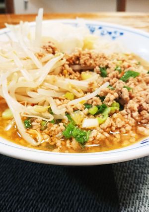 担々麺風味噌ラーメン-レシピのメイン写真