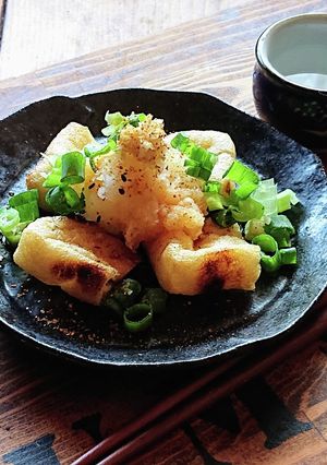 あぶり油揚げ★大根おろしてんこ盛り！-レシピのメイン写真