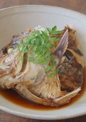 鯛のかぶと煮-レシピのメイン写真