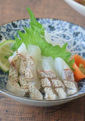 鯛の炙り刺身-レシピのメイン写真