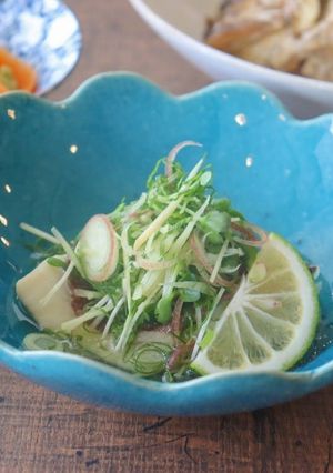 薬味たっぷり季節の柑橘蒸し鯛-レシピのメイン写真