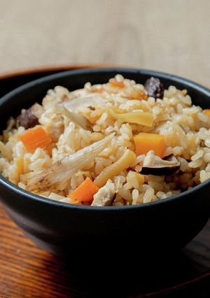 もち米いらず！ゼンブミールで鶏おこわ風-レシピのメイン写真