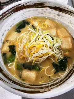 簡単!そうめんの味噌汁-レシピのメイン写真