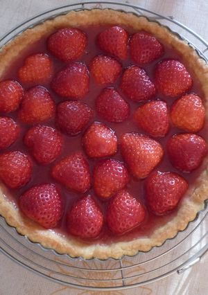 甘酸っぱいゼリーの簡単いちごタルト-レシピのメイン写真