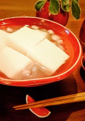 ピーナツ豆腐-レシピのメイン写真