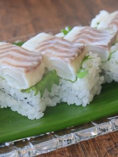 鯛の酢締め押し寿司-レシピのメイン写真