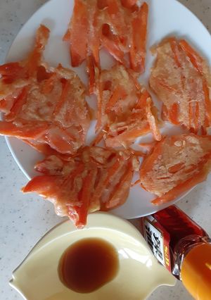 にんじんだけちぢみ-レシピのメイン写真