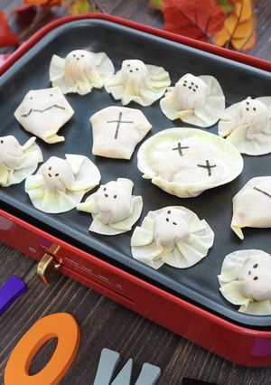 ☆★大人もEnjoy☆★ハロウィン餃子-レシピのメイン写真