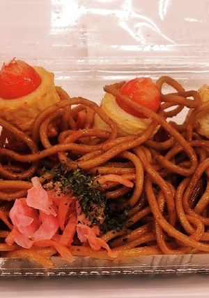 “腹巻き胴長たこさんウィンナー焼きそば”-レシピのメイン写真