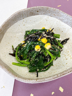 ひじきとほうれん草の胡麻サラダ-レシピのメイン写真