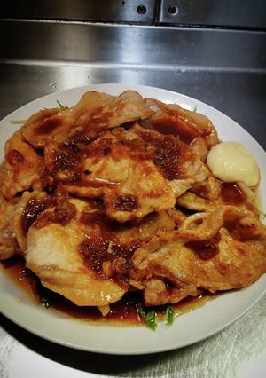 豚ロースの生姜焼き❨(@≧↺≦@)❩wノ-レシピのメイン写真
