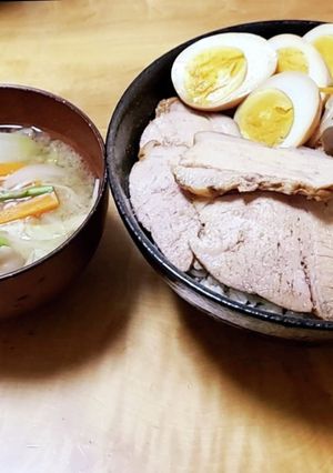【炊飯器で楽々】チャーシュー丼-レシピのメイン写真