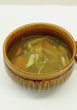 南瓜と舞茸の味噌汁-レシピのメイン写真