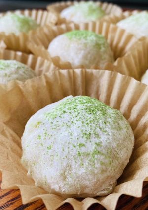 【かぼちゃのバター大福餅】-レシピのメイン写真
