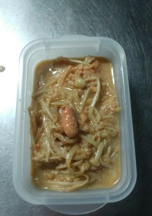 レンジで簡単　えのきタラコバター-レシピのメイン写真