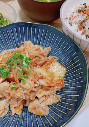 かんたん豚キムチ-レシピのメイン写真