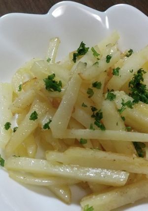 じゃがいもの塩にんにくきんぴら-レシピのメイン写真