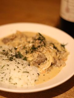 ビーフストロガノフ-レシピのメイン写真