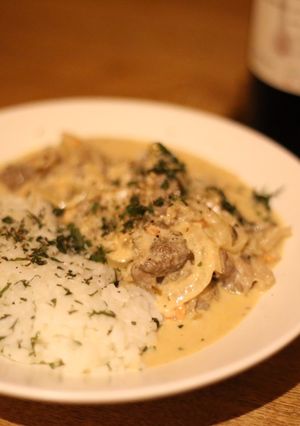 ビーフストロガノフ-レシピのメイン写真