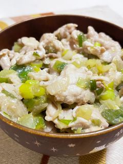 ねぎたっぷり!☆ねぎ塩豚丼☆-レシピのメイン写真