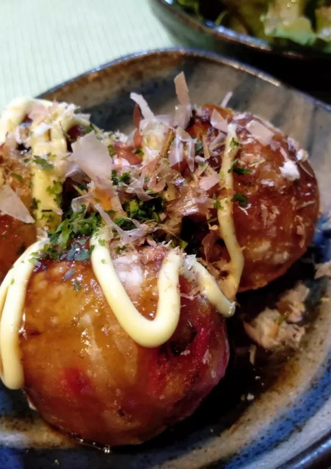 たこ焼き風☆里芋でたこ焼きボール-レシピのメイン写真