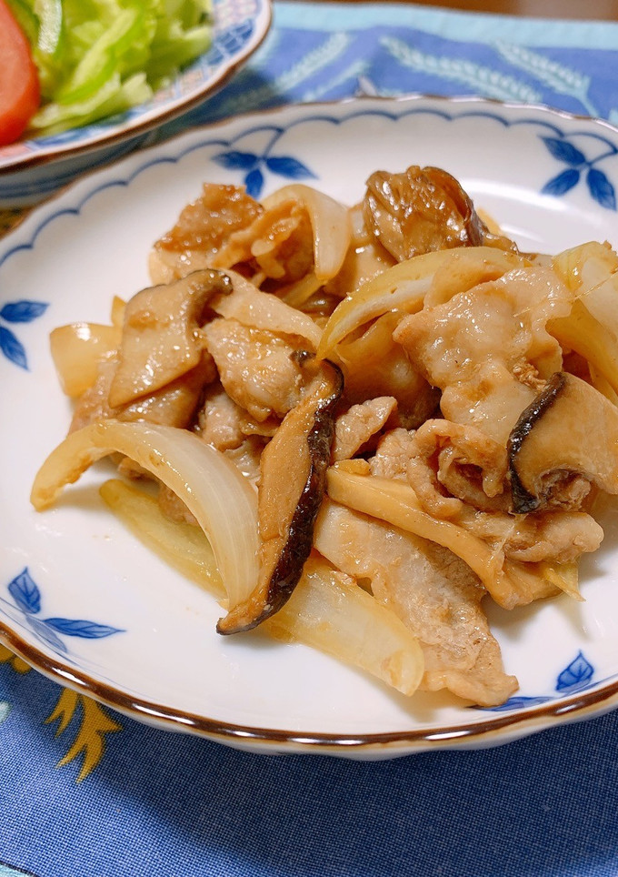 ご飯進む★豚とキノコの生姜焼き★-レシピのメイン写真