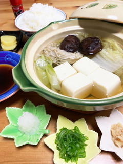 湯豆腐-レシピのメイン写真