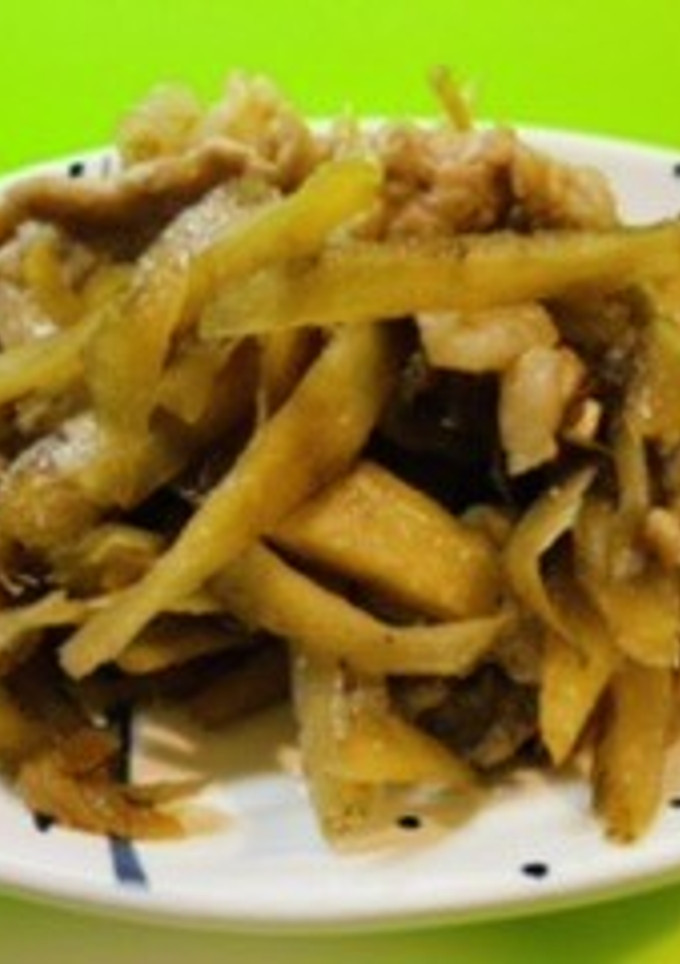 ＊新米に合う豚こまとごぼうのしぐれ煮＊-レシピのメイン写真