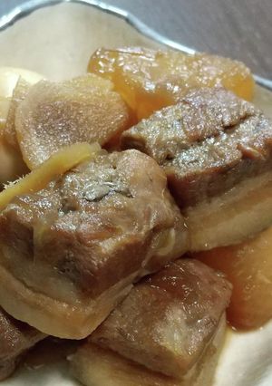 大根とたまご入り豚バラ角煮-レシピのメイン写真