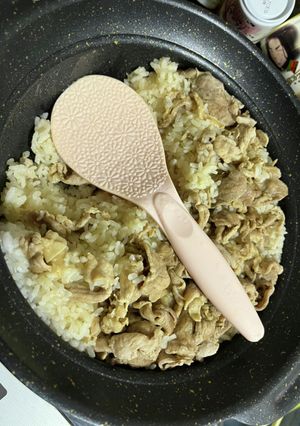 豚の炊き込みご飯　-レシピのメイン写真