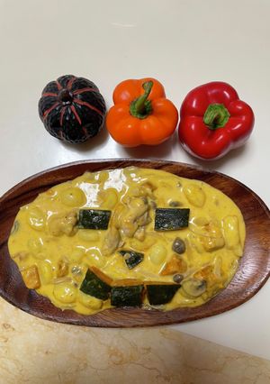かぼちゃの濃厚クリームニョッキ-レシピのメイン写真