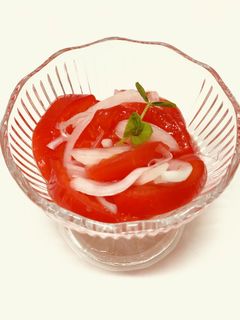 トマトの簡単マリネ-レシピのメイン写真