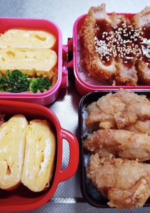 高校生息子、娘弁当(10/12)-レシピのメイン写真