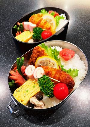 高校生弁当2022 10月12アジフライ-レシピのメイン写真