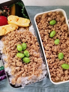 そぼろ丼弁当(10.12)-レシピのメイン写真
