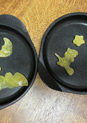 ハロウィンわらび餅 飲むわらび餅つき-レシピのメイン写真