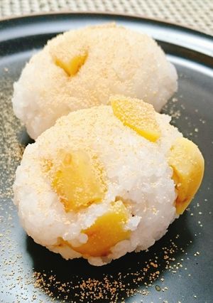 簡単栗おはぎ-レシピのメイン写真