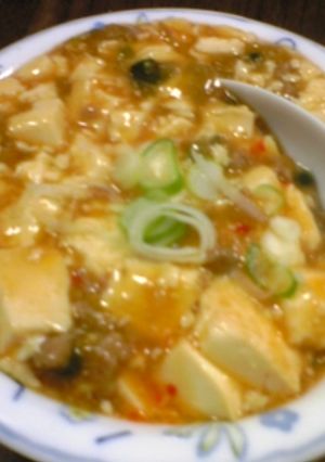 肉味噌の麻婆豆腐-レシピのメイン写真