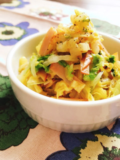 簡単5分☆レンジで白菜のカレーマヨサラダ-レシピのメイン写真
