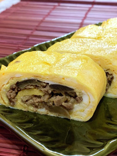 そぼろ巻き卵焼き-レシピのメイン写真