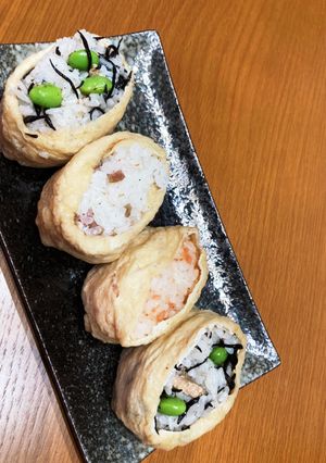 甘くないあっさり♪いなり寿司-レシピのメイン写真