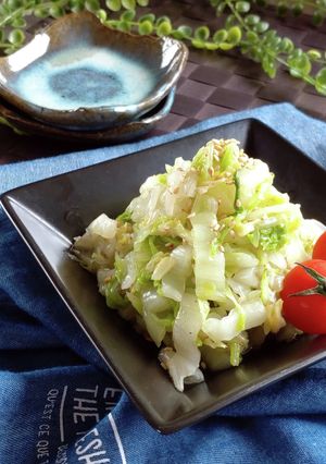 5分で作れる簡単副菜☆白菜の甘酢サラダ。-レシピのメイン写真