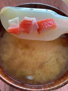 カニカマノチカラみそ汁-レシピのメイン写真