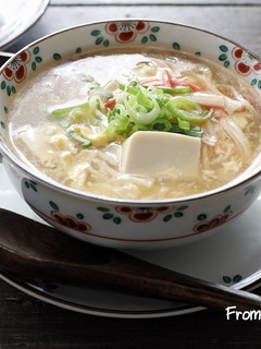 カニカマ&豆腐で作る✨さっぱり中華スープ-レシピのメイン写真